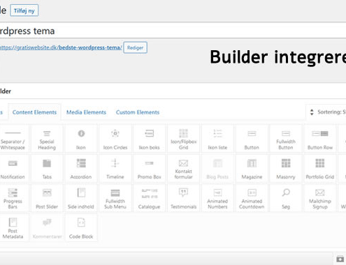 Enfold til wordpress